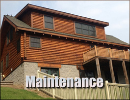  Danbury, North Carolina Log Home Maintenance